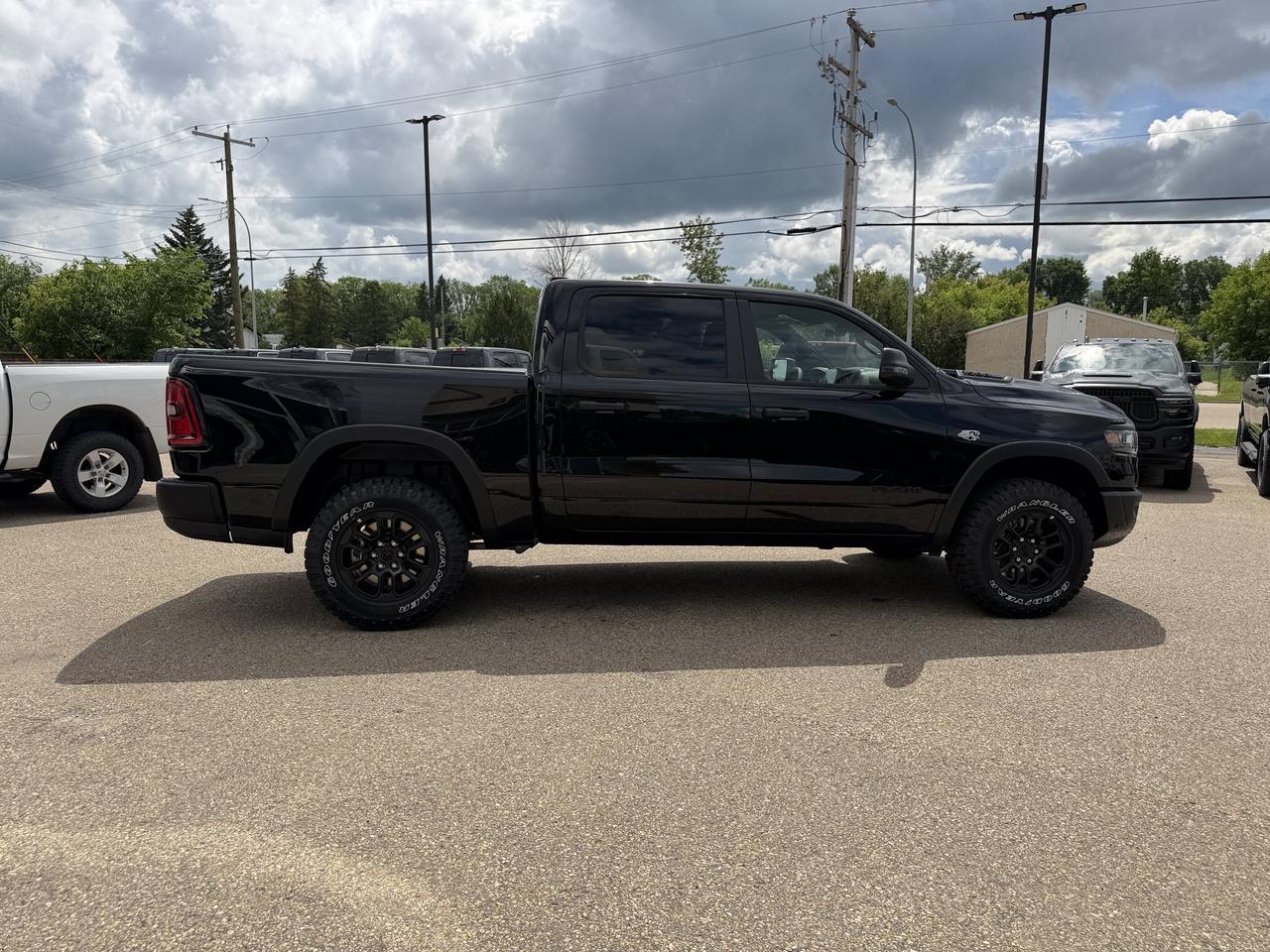 2026 Ram 1500 Rebel Crew Cab 4x4 | 3L Twin Turbo I6 | NAV | Panoramic Sunroof | Heated Vented Leather Redwater AB