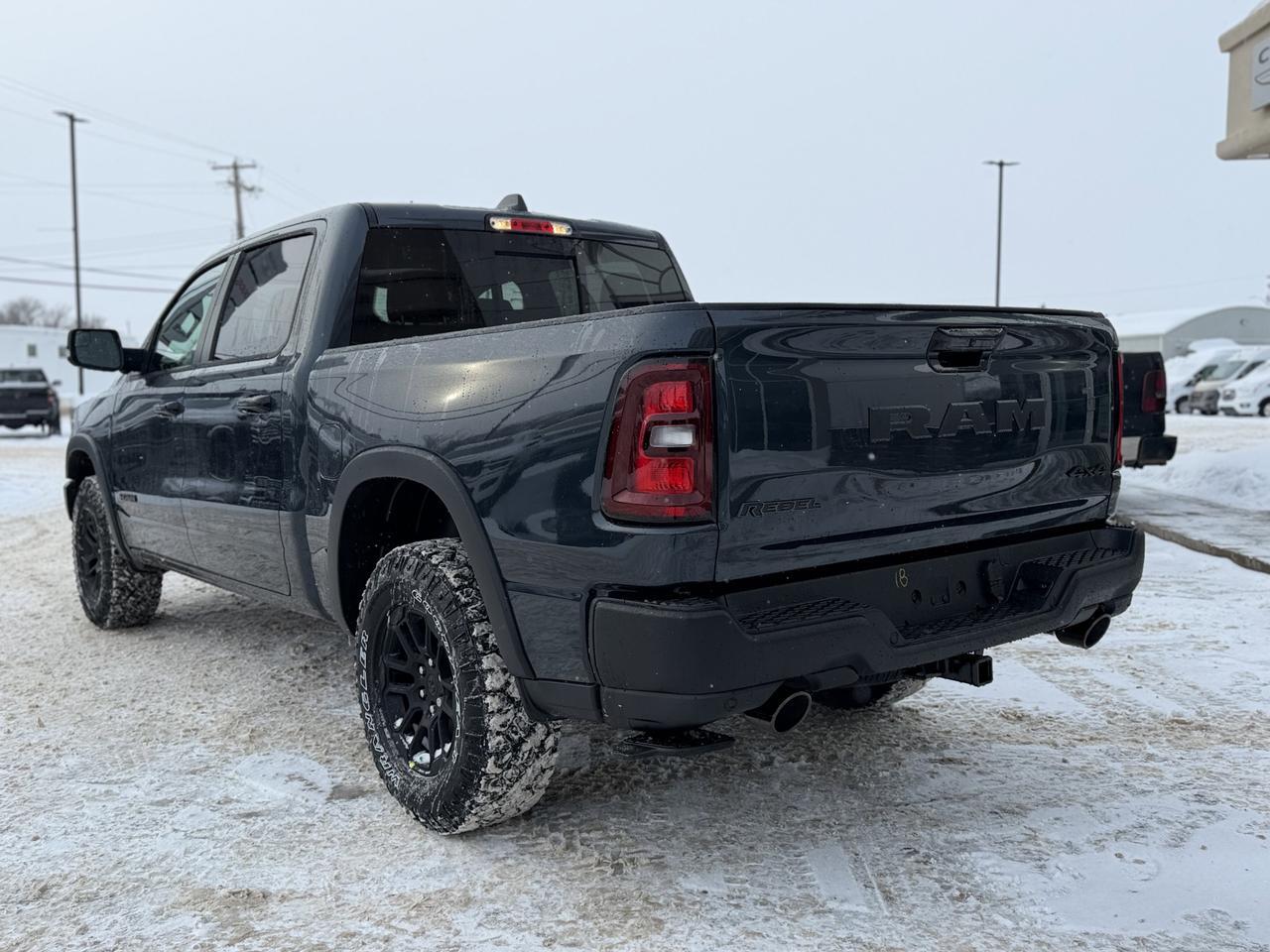 2026 Ram 1500 Rebel Crew Cab 4x4 | Forged Blue | 3L Twin Turbo | NAV | Remote Start | Backup Camera Redwater AB