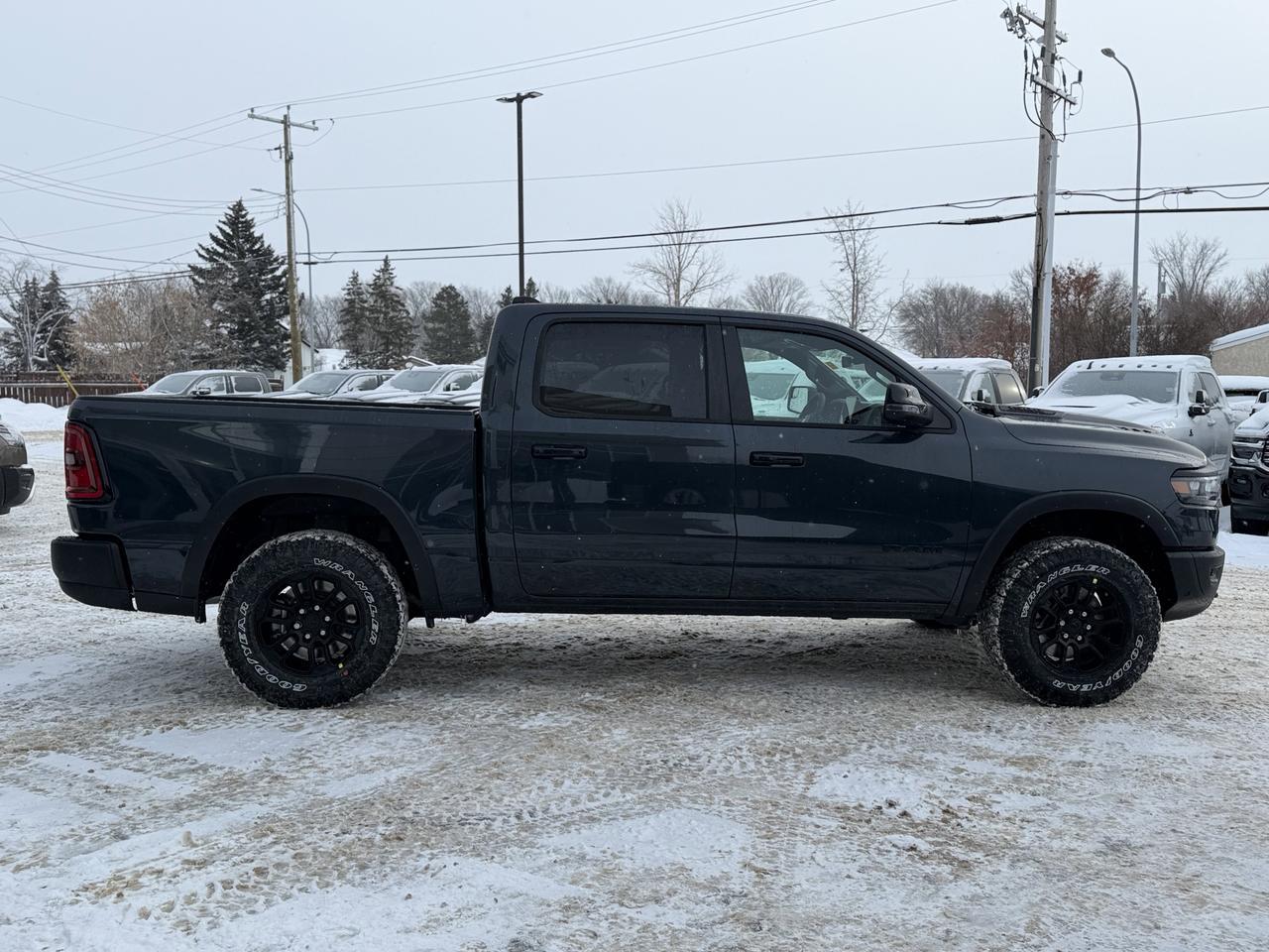 2026 Ram 1500 Rebel Crew Cab 4x4 | Forged Blue | 3L Twin Turbo | NAV | Remote Start | Backup Camera Redwater AB