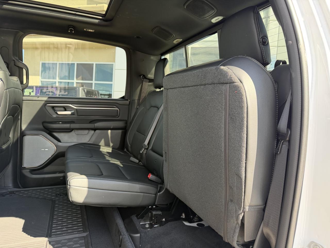 2026 Ram 1500 Rebel Crew Cab 4x4 | HEMI V8 | NAV | Pano Sunroof | Heated Vented Leather Seats | eTorque Redwater AB
