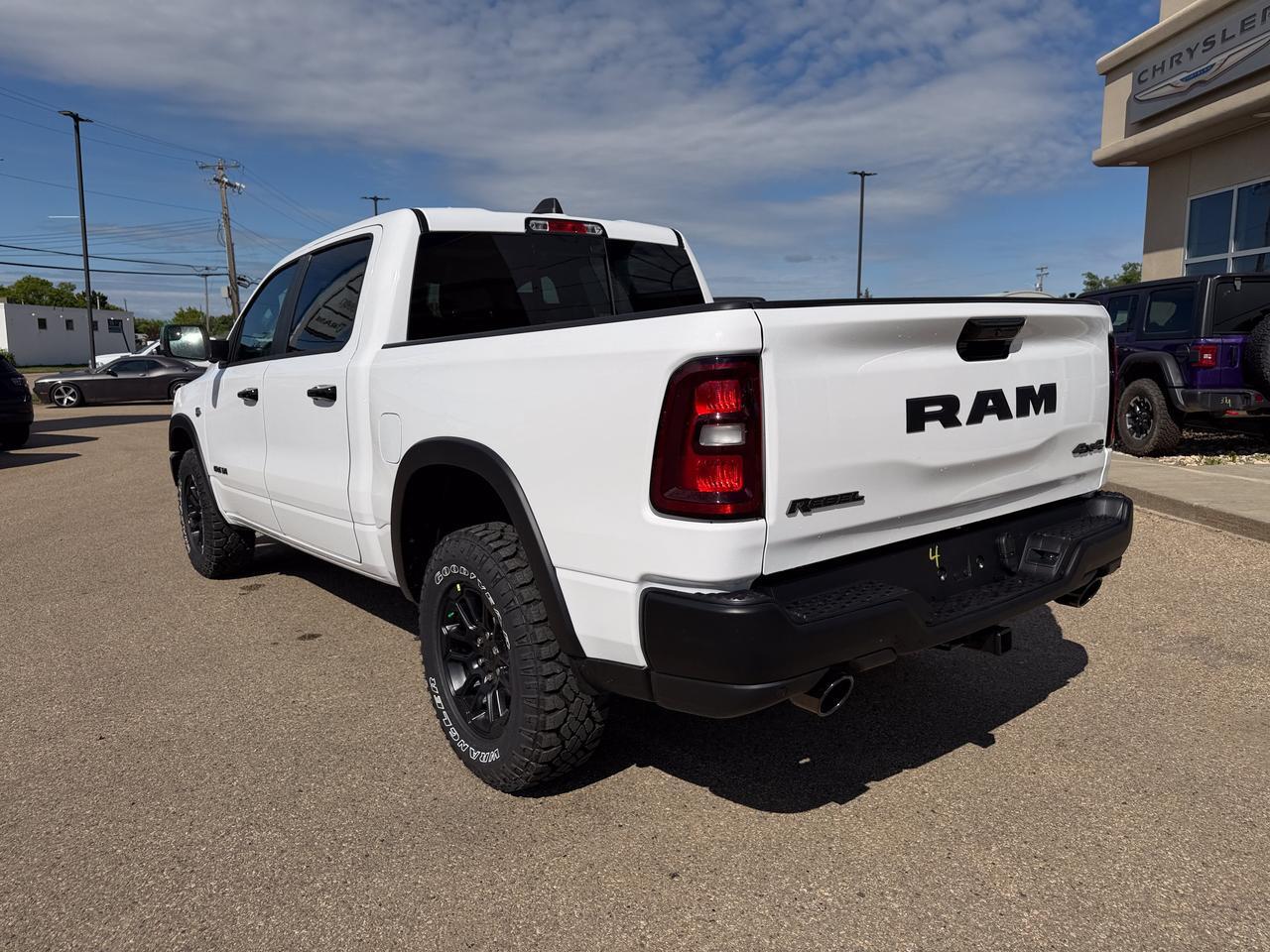 2026 Ram 1500 Rebel Crew Cab 4x4 | HEMI V8 | NAV | Pano Sunroof | Heated Vented Leather Seats | eTorque Redwater AB