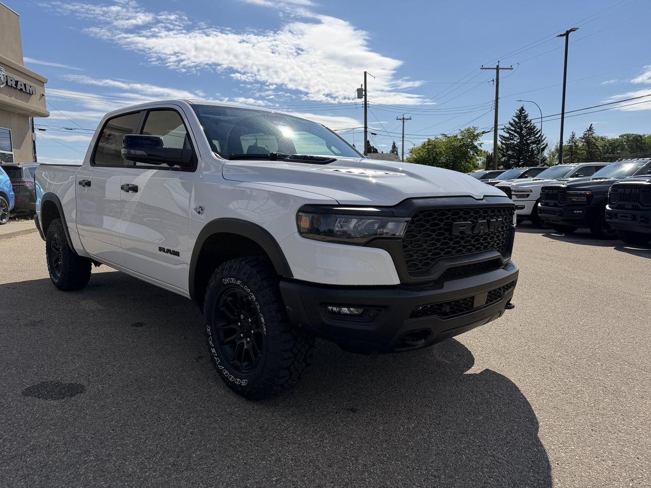 2026 Ram 1500 Rebel Crew Cab 4x4 | HEMI V8 | NAV | Pano Sunroof | Heated Vented Leather Seats | eTorque Redwater AB