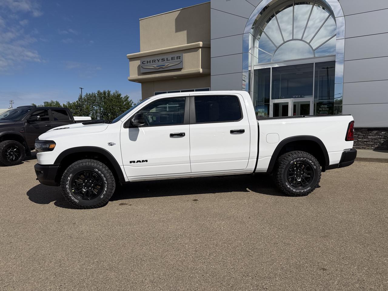 2026 Ram 1500 Rebel Crew Cab 4x4 | HEMI V8 | NAV | Pano Sunroof | Heated Vented Leather Seats | eTorque Redwater AB