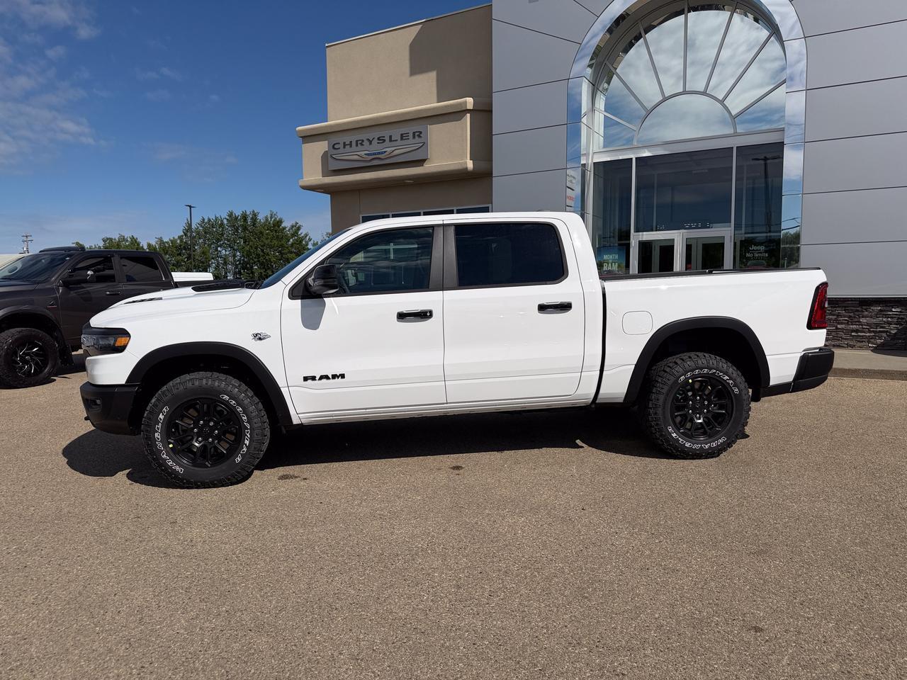 2026 Ram 1500 Rebel Crew Cab 4x4 | HEMI V8 | NAV | Pano Sunroof | Heated Vented Leather Seats | eTorque Redwater AB