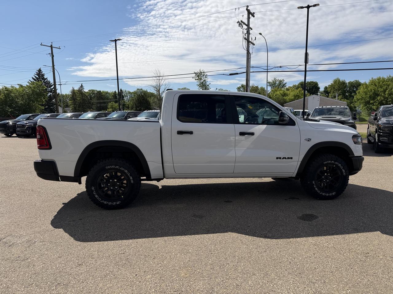 2026 Ram 1500 Rebel Crew Cab 4x4 | HEMI V8 | NAV | Pano Sunroof | Heated Vented Leather Seats | eTorque Redwater AB