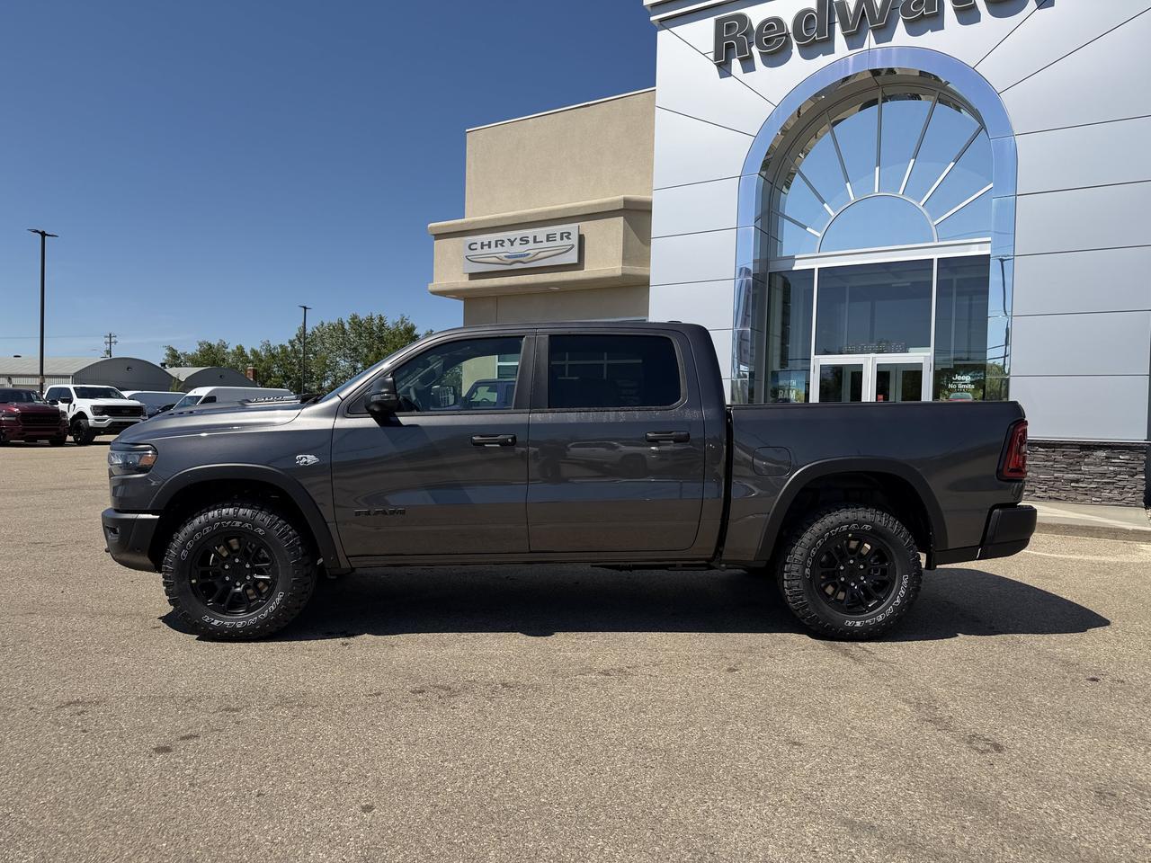 2026 Ram 1500 Rebel Crew Cab 4x4 | HEMI V8 | eTorque Hybrid | Black Red Interior | NAV | Heated Seats | Towing