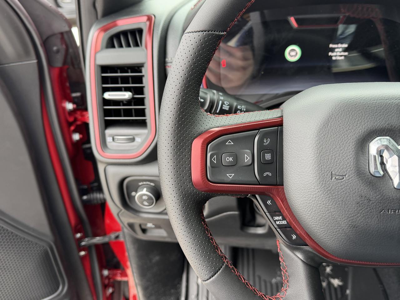 2026 Ram 1500 Rebel Crew Cab 4x4 | Molten Red | 3L Hurricane | Sport Hood | NAV | Alpine Audio | Remote Start Redwater AB