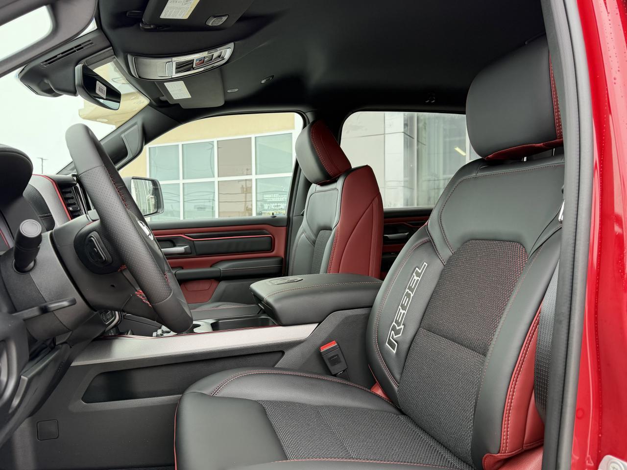 2026 Ram 1500 Rebel Crew Cab 4x4 | Molten Red | 3L Hurricane | Sport Hood | NAV | Alpine Audio | Remote Start Redwater AB