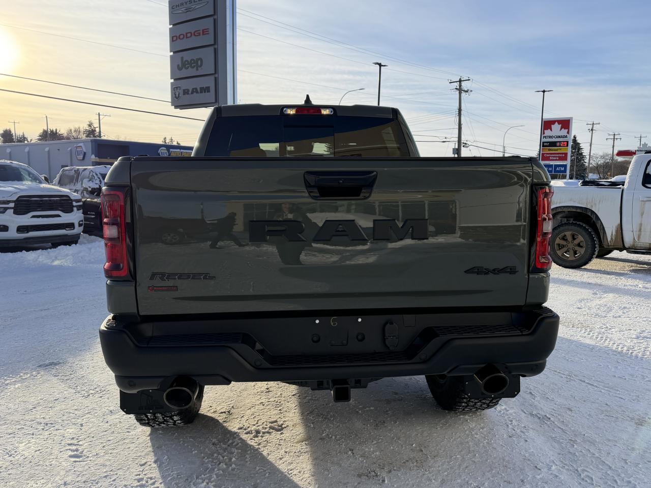 2026 Ram 1500 Rebel Crew Cab 4x4 | Rig Ready RAM - Shake n Bake | 3.5in ReadyLift | Fuel Piston Wheels Redwater AB