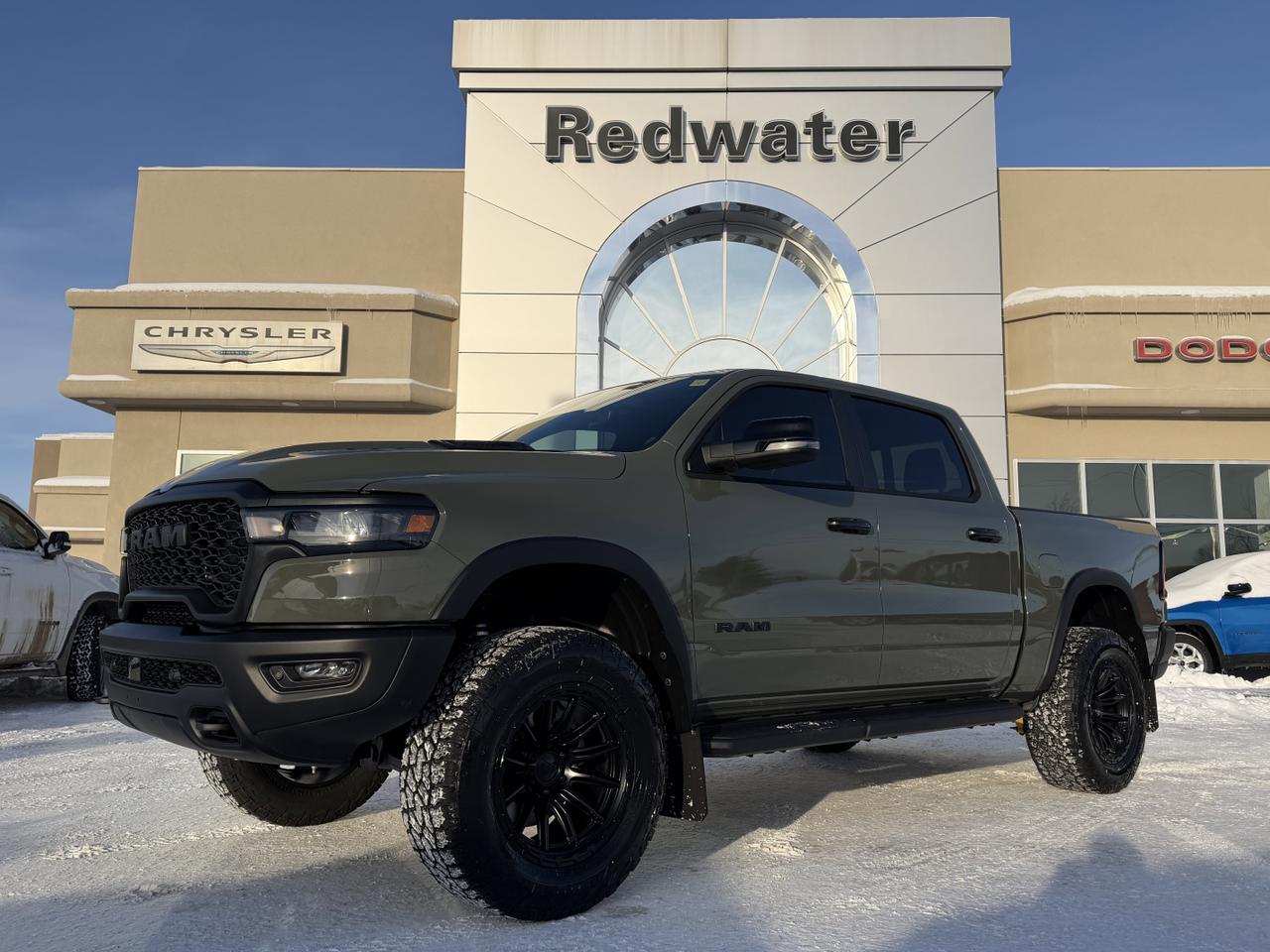 2026 Ram 1500 Rebel Crew Cab 4x4 | Rig Ready RAM - Shake n Bake | 3.5in ReadyLift | Fuel Piston Wheels