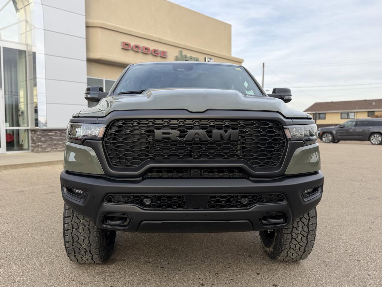 2026 Ram 1500 Rebel Crew Cab 4x4 | Rig Ready RAM - Shake n Bake | Leather | Pano Sunroof | NAV | Heated Vented Sea Redwater AB