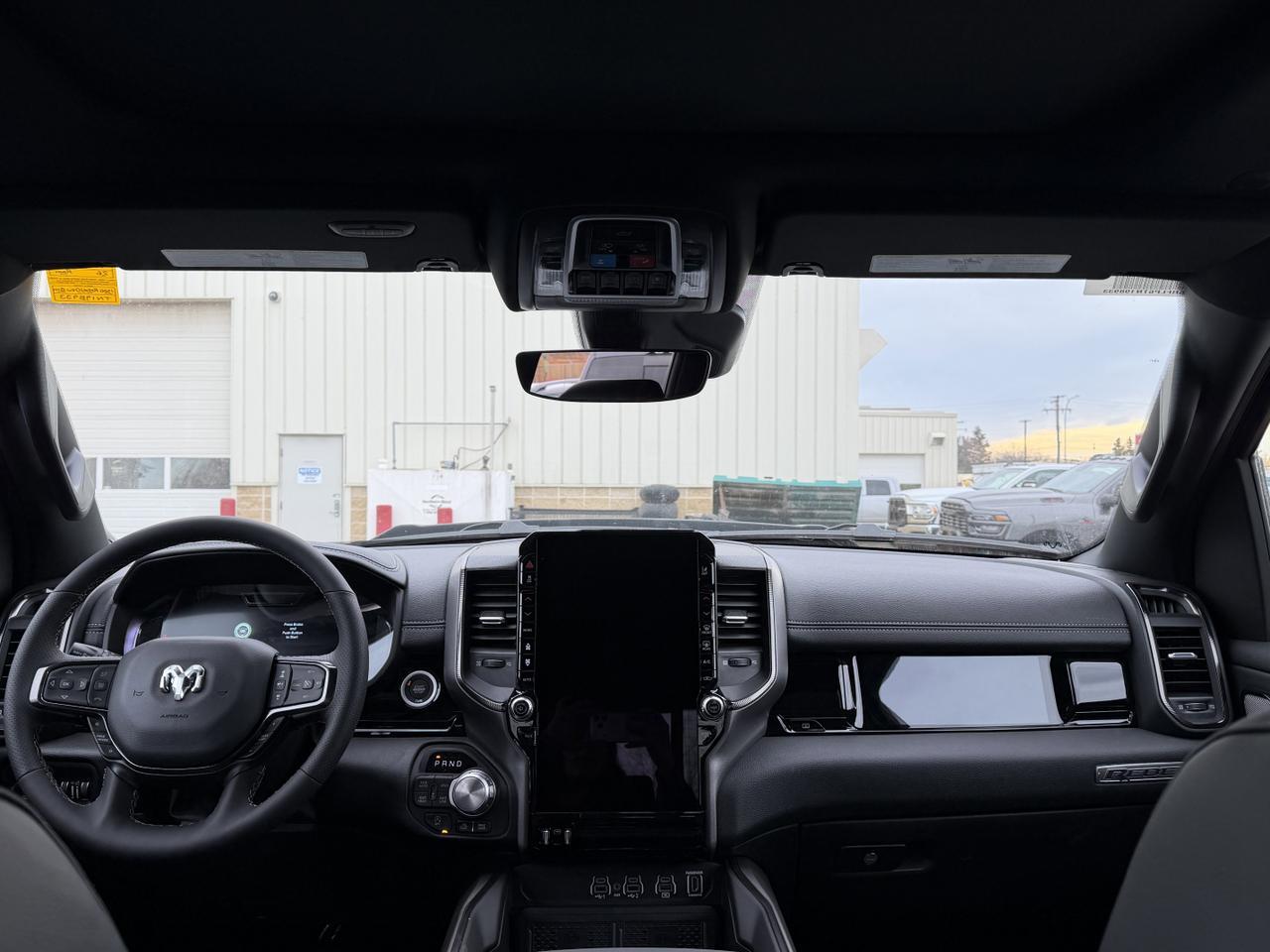 2026 Ram 1500 Rebel Crew Cab 4x4 | Rig Ready RAM - Shake n Bake | Leather | Pano Sunroof | NAV | Heated Vented Sea Redwater AB