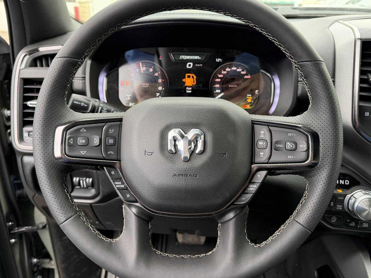2026 Ram 1500 Rebel Crew Cab 4x4 | Rig Ready RAM - Shake n Bake | Leather | Pano Sunroof | NAV | Heated Vented Sea Redwater AB