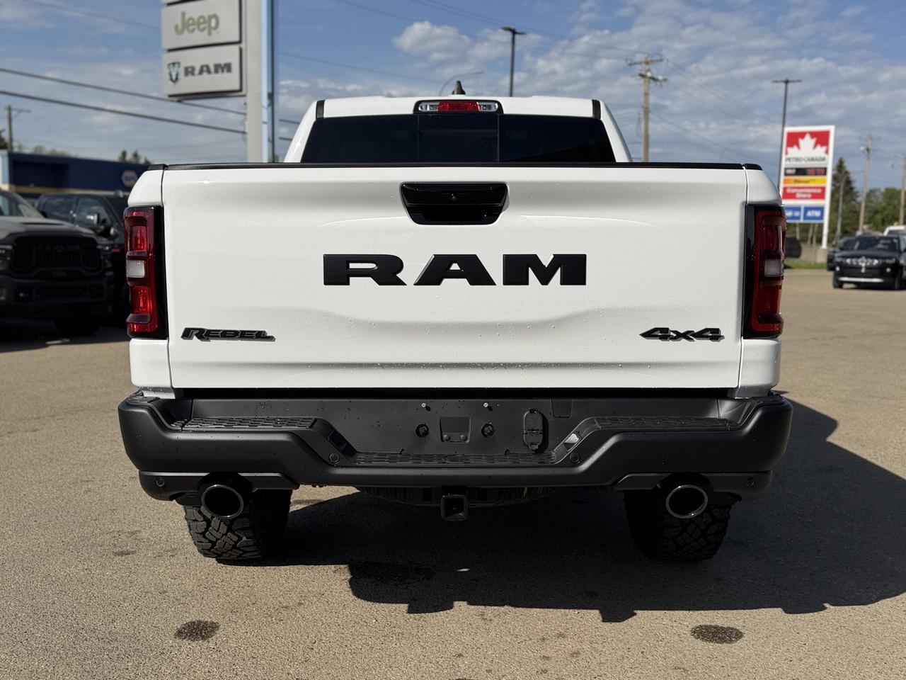 2026 Ram 1500 Rebel Crew Cab 4x4 | Rig Ready Ram | 3L Twin Turbo | Pano Sunroof | Leather | Heated Vented Seats Redwater AB