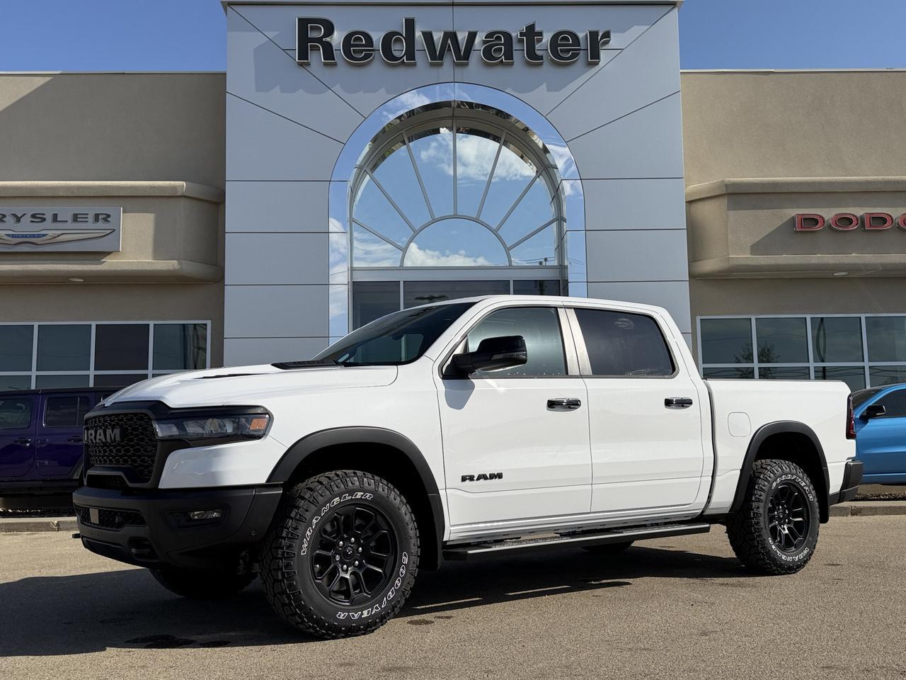 2026 Ram 1500 Rebel Crew Cab 4x4 | Rig Ready Ram | 3L Twin Turbo | Pano Sunroof | Leather | Heated Vented Seats