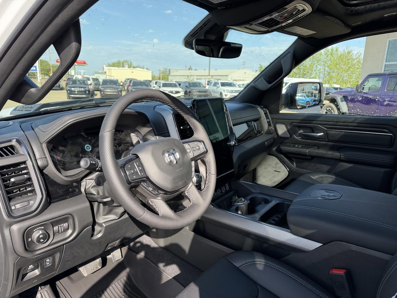 2026 Ram 1500 Rebel Crew Cab 4x4 | Rig Ready Ram | 3L Twin Turbo | Pano Sunroof | Leather | Heated Vented Seats Redwater AB