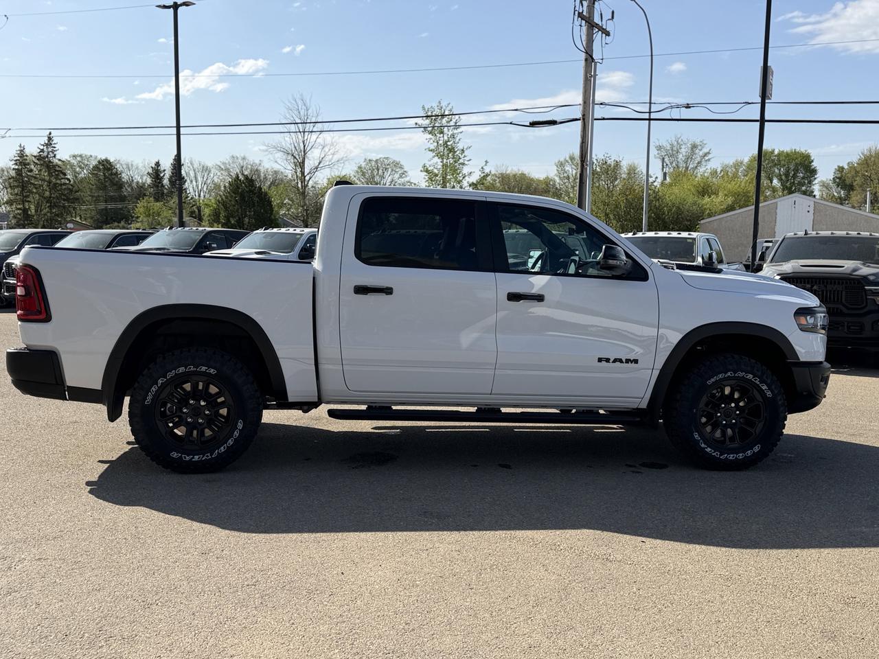 2026 Ram 1500 Rebel Crew Cab 4x4 | Rig Ready Ram | 3L Twin Turbo | Pano Sunroof | Leather | Heated Vented Seats Redwater AB