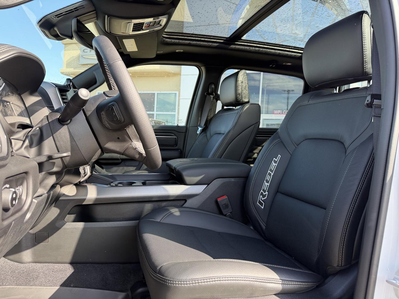 2026 Ram 1500 Rebel Crew Cab 4x4 | Rig Ready Ram | 3L Twin Turbo | Pano Sunroof | Leather | Heated Vented Seats Redwater AB