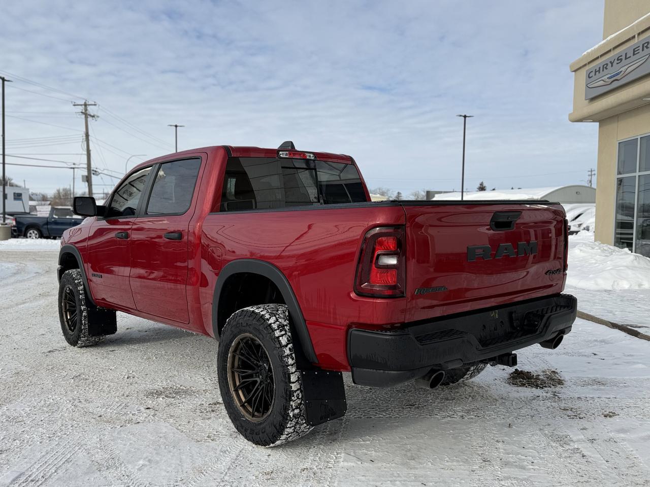 2026 Ram 1500 Rebel Crew Cab 4x4 | Rig Ready Ram | FLASH GORDON | 2.5" Ready Lift  | 20" Fuel Wheels | 35" Tire Redwater AB