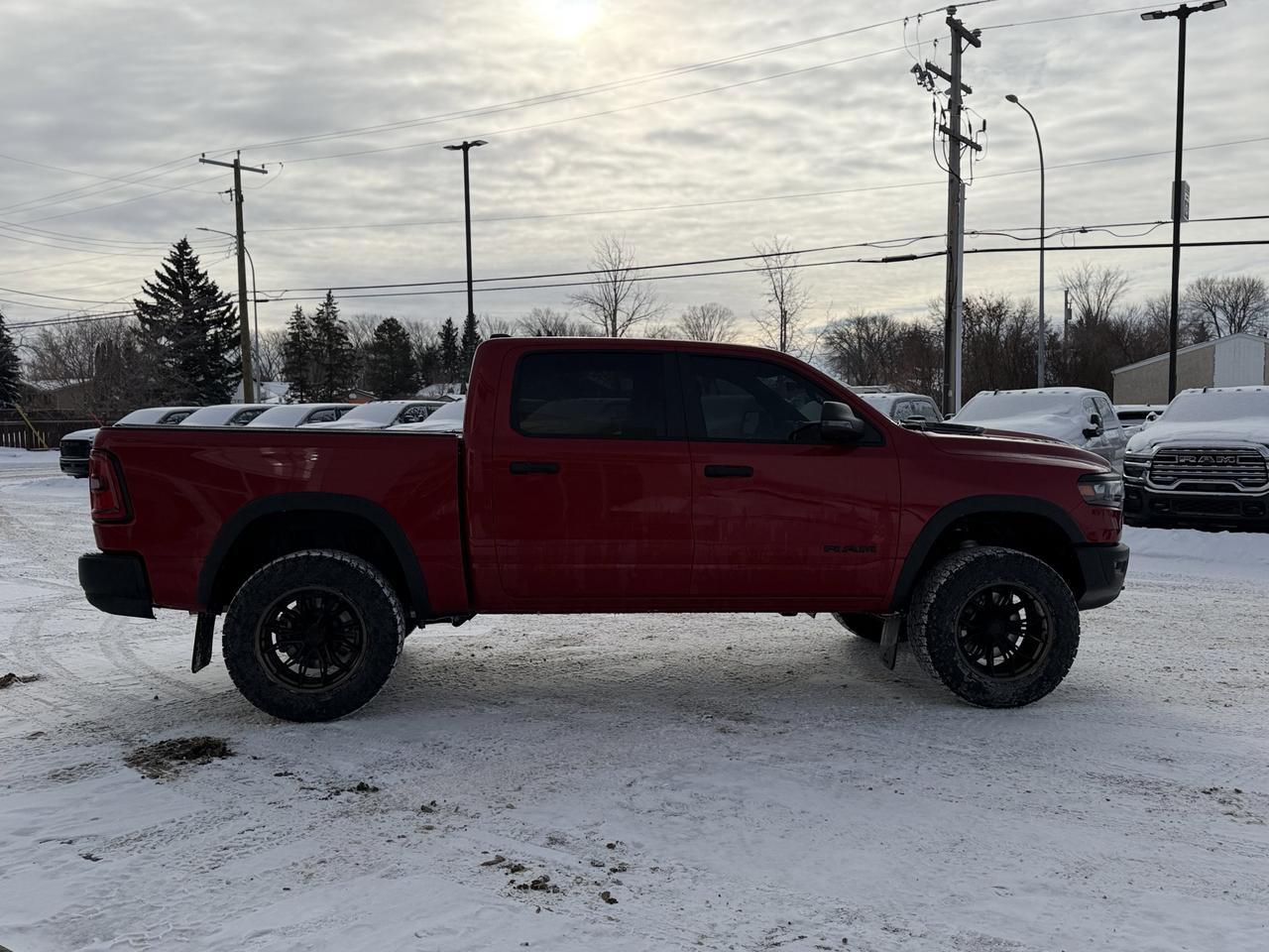 2026 Ram 1500 Rebel Crew Cab 4x4 | Rig Ready Ram | FLASH GORDON | 2.5" Ready Lift  | 20" Fuel Wheels | 35" Tire Redwater AB