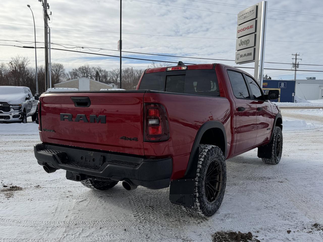 2026 Ram 1500 Rebel Crew Cab 4x4 | Rig Ready Ram | FLASH GORDON | 2.5" Ready Lift  | 20" Fuel Wheels | 35" Tire Redwater AB