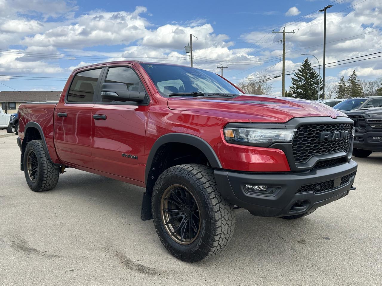 2026 Ram 1500 Rebel Crew Cab 4x4 | Rig Ready Ram | FLASH GORDON | 2.5" Ready Lift  | 20" Fuel Wheels | 35" Tire Redwater AB