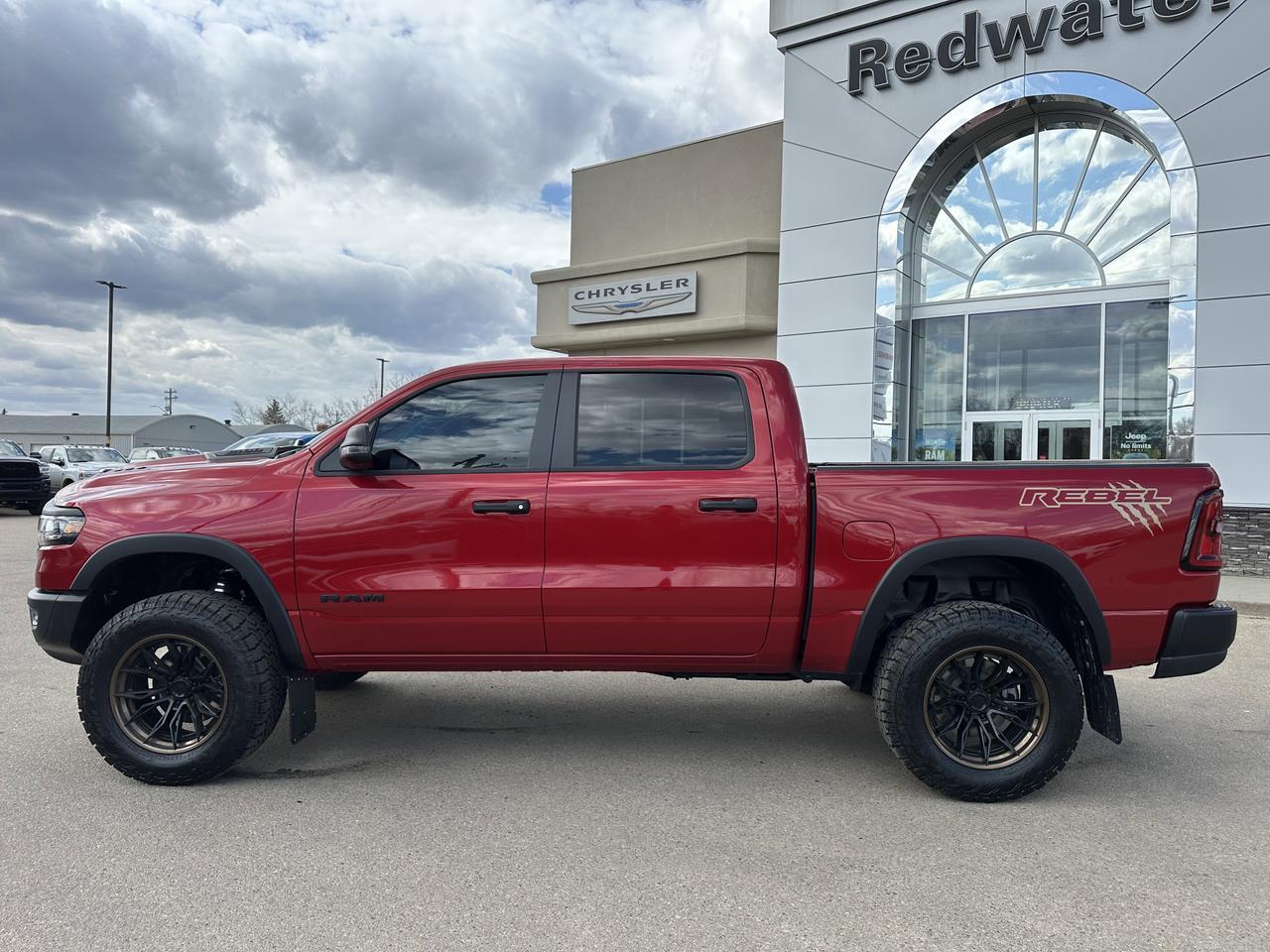 2026 Ram 1500 Rebel Crew Cab 4x4 | Rig Ready Ram | FLASH GORDON | 2.5" Ready Lift  | 20" Fuel Wheels | 35" Tire Redwater AB