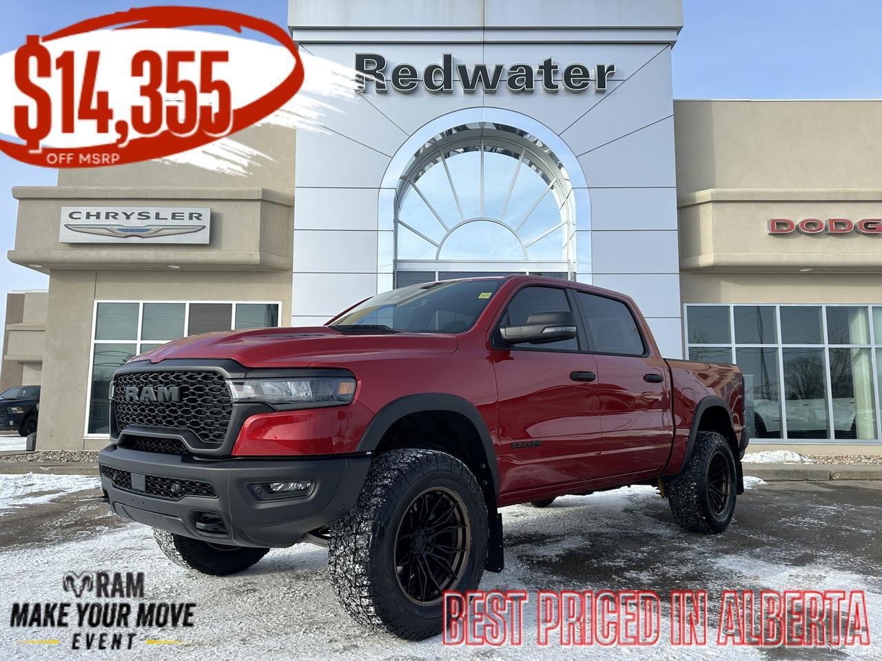 2026 Ram 1500 Rebel Crew Cab 4x4 | Rig Ready Ram | FLASH GORDON | 2.5" Ready Lift  | 20" Fuel Wheels | 35" Tire