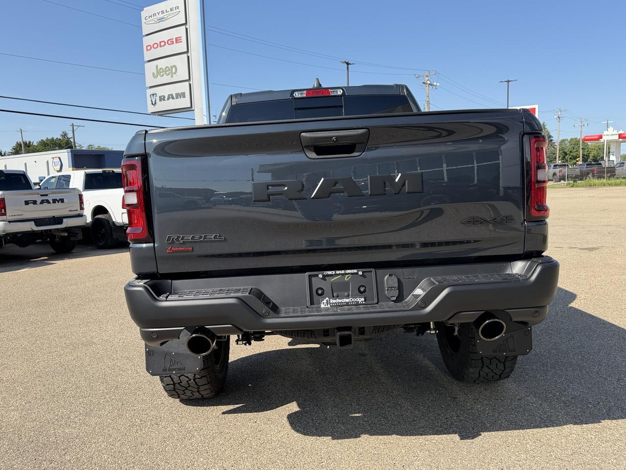 2026 Ram 1500 Rebel Crew Cab 4x4 | Rig Ready Ram | PATRICK | Hemi | 6" Lift Kit | 20" Rims | 35" Tires Redwater AB