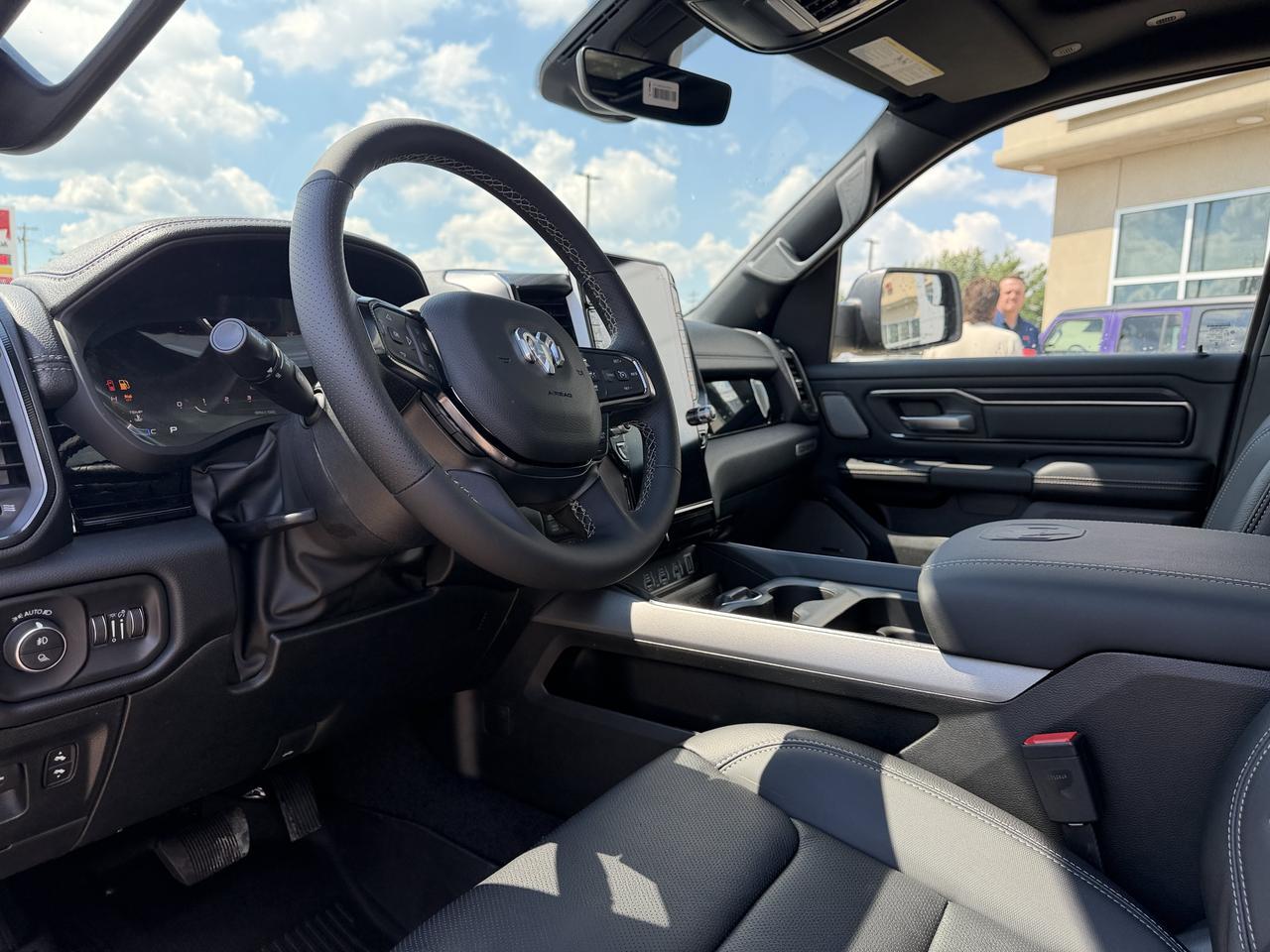 2026 Ram 1500 Rebel Crew Cab 4x4 | Serrano Green | eTorque Hybrid | NAV | Pano Sunroof | Heated Vented Leather Redwater AB