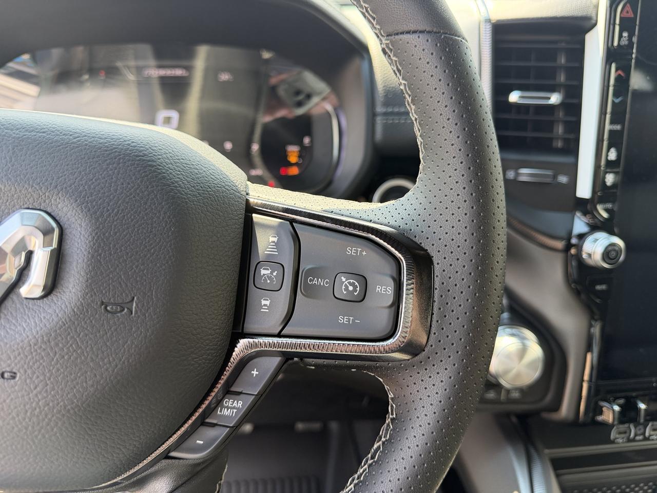 2026 Ram 1500 Rebel Crew Cab 4x4 | Serrano Green | eTorque Hybrid | NAV | Pano Sunroof | Heated Vented Leather Redwater AB
