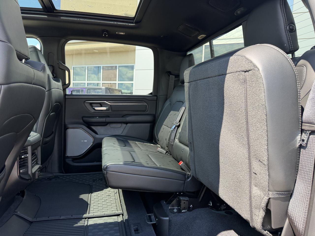 2026 Ram 1500 Rebel Crew Cab 4x4 | Serrano Green | eTorque Hybrid | NAV | Pano Sunroof | Heated Vented Leather Redwater AB