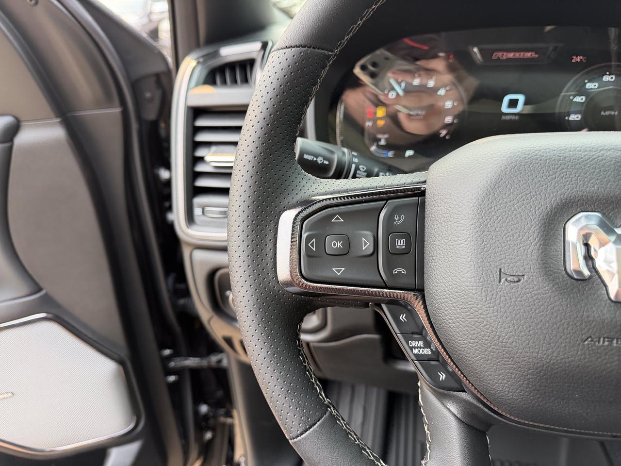2026 Ram 1500 Rebel Crew Cab 4x4 | V8 Hybrid | NAV | 12IN Display | Apple CarPlay | Trailer Brake Control Redwater AB