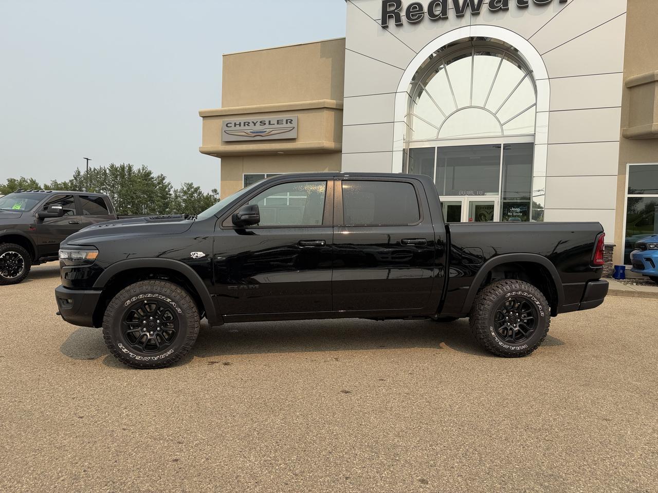 2026 Ram 1500 Rebel Crew Cab 4x4 | V8 Hybrid | NAV | 12IN Display | Apple CarPlay | Trailer Brake Control Redwater AB