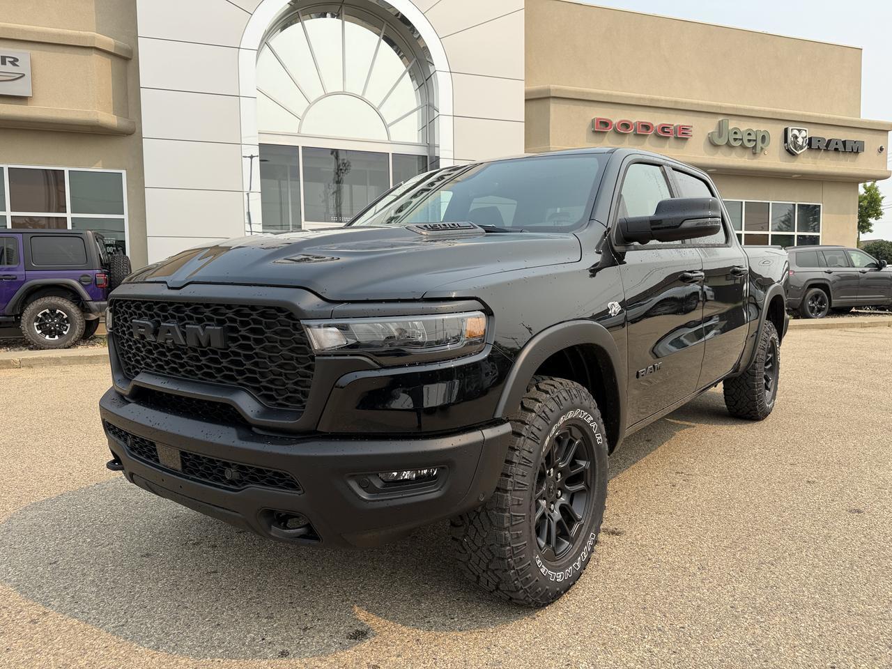 2026 Ram 1500 Rebel Crew Cab 4x4 | V8 Hybrid | NAV | 12IN Display | Apple CarPlay | Trailer Brake Control Redwater AB