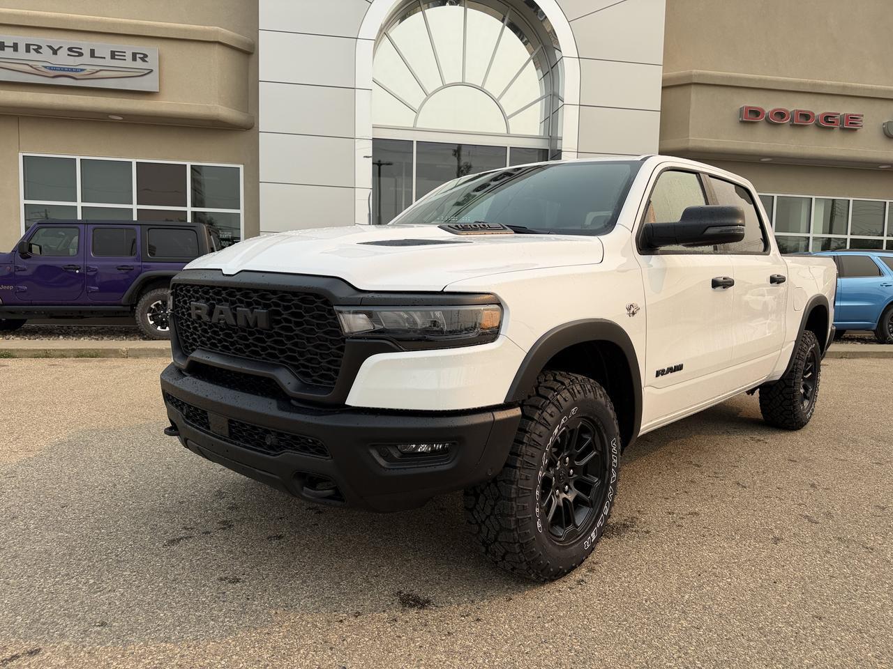 2026 Ram 1500 Rebel Crew Cab 4x4 | V8 Hybrid | Off-Road Suspension | Touchscreen Display | NAV Redwater AB