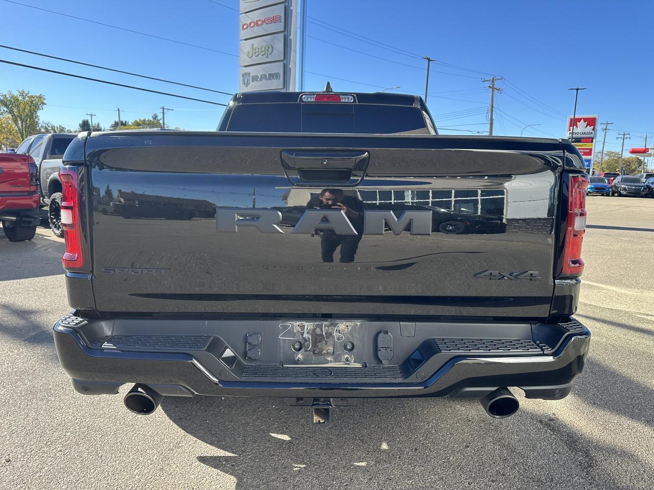 2026 Ram 1500 Sport | Night Edition | Pano Roof | 22" Wheels | 12" Screen | Alpine Audio | Heated Seats & Wheel Redwater AB