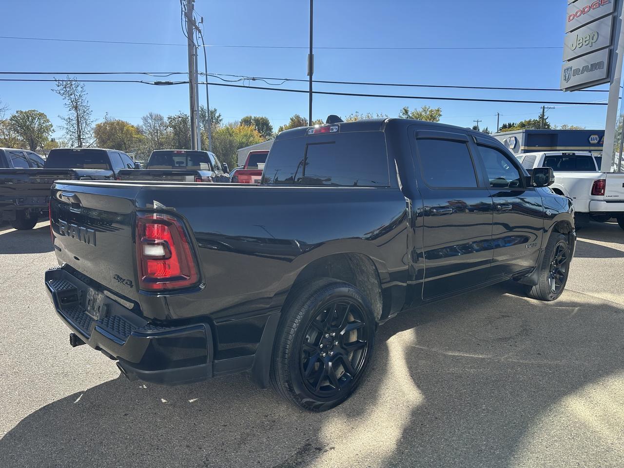 2026 Ram 1500 Sport | Night Edition | Pano Roof | 22" Wheels | 12" Screen | Alpine Audio | Heated Seats & Wheel Redwater AB