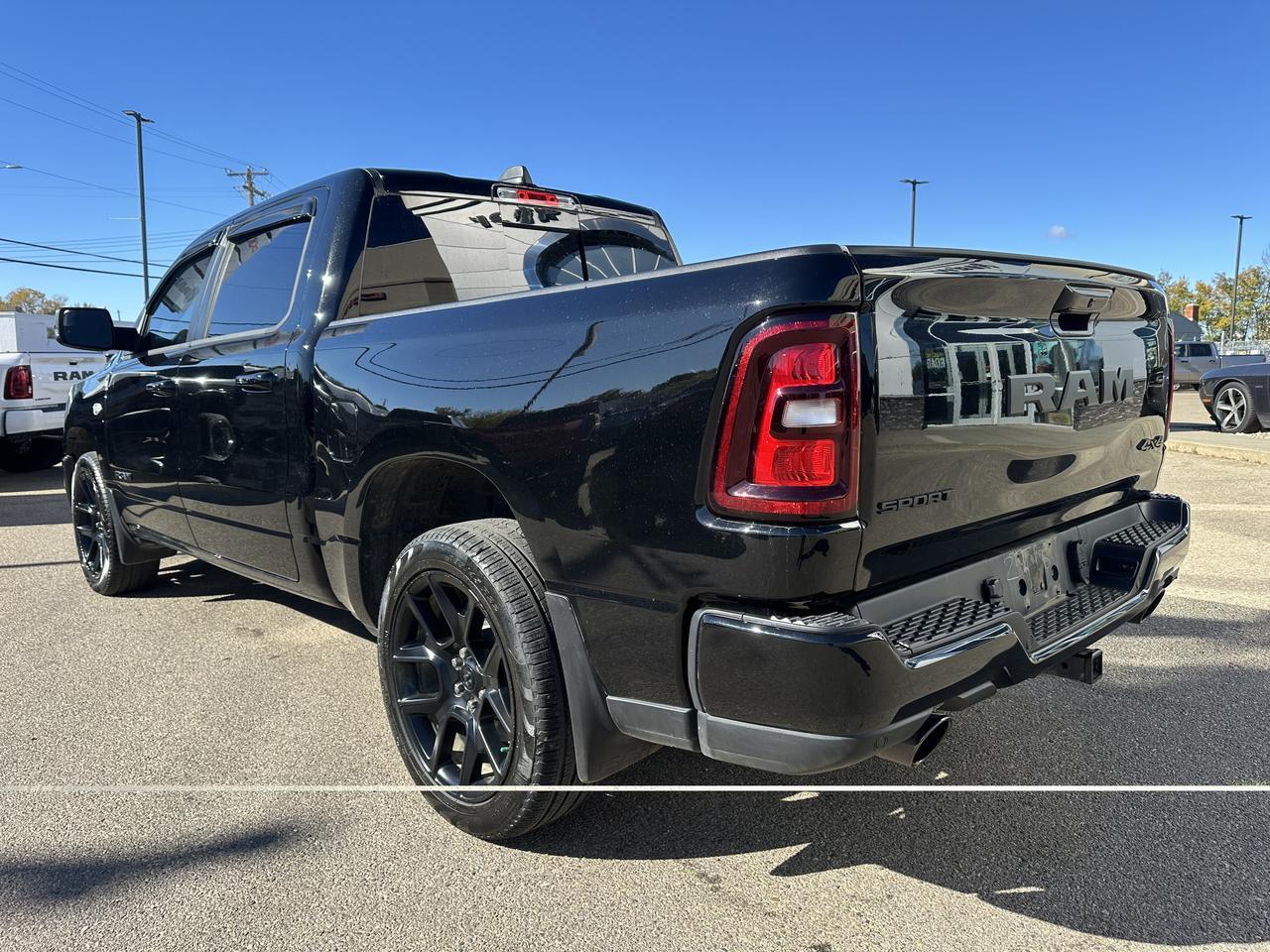 2026 Ram 1500 Sport | Night Edition | Pano Roof | 22" Wheels | 12" Screen | Alpine Audio | Heated Seats & Wheel Redwater AB
