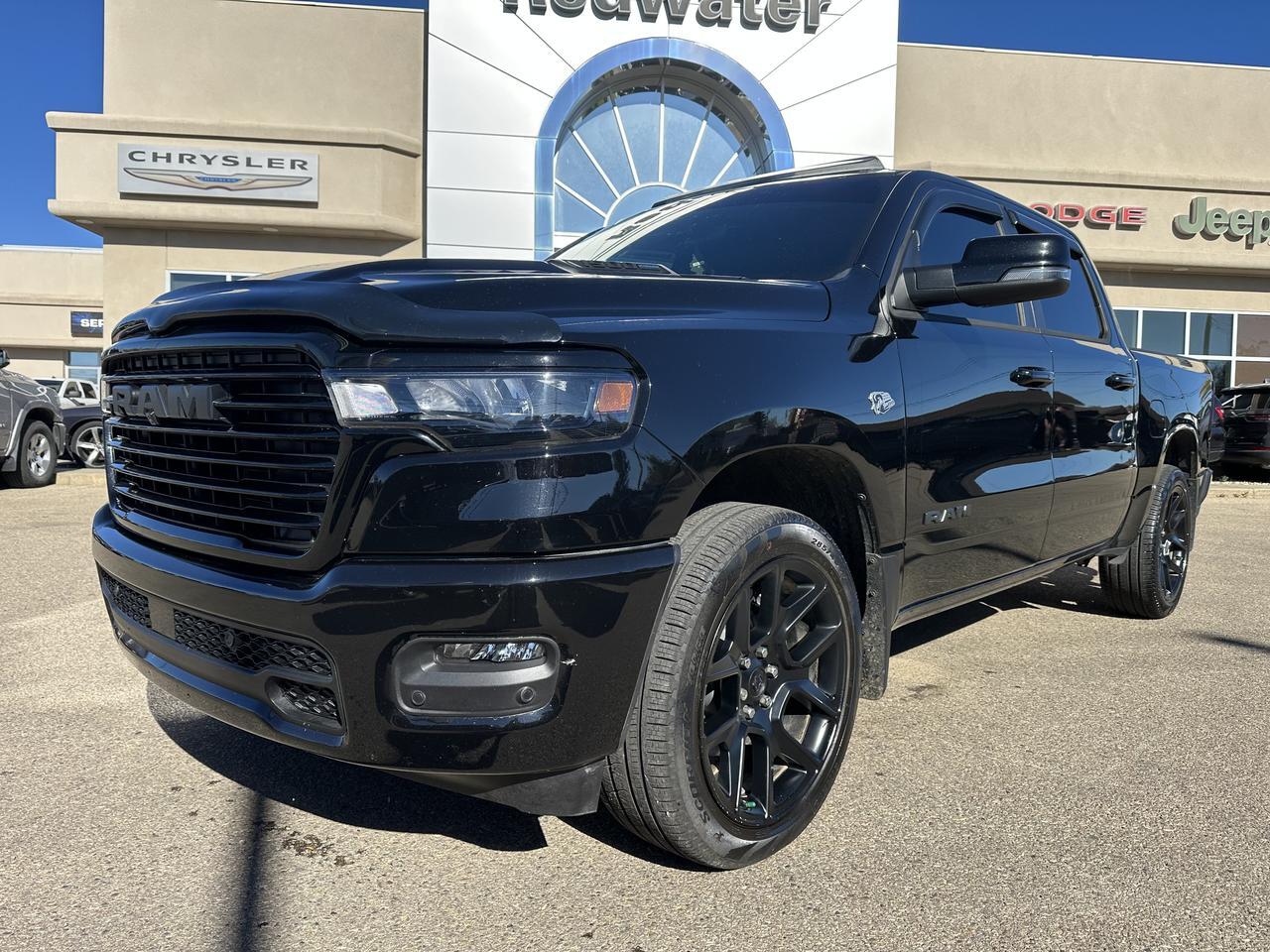 2026 Ram 1500 Sport | Night Edition | Pano Roof | 22" Wheels | 12" Screen | Alpine Audio | Heated Seats & Wheel Redwater AB