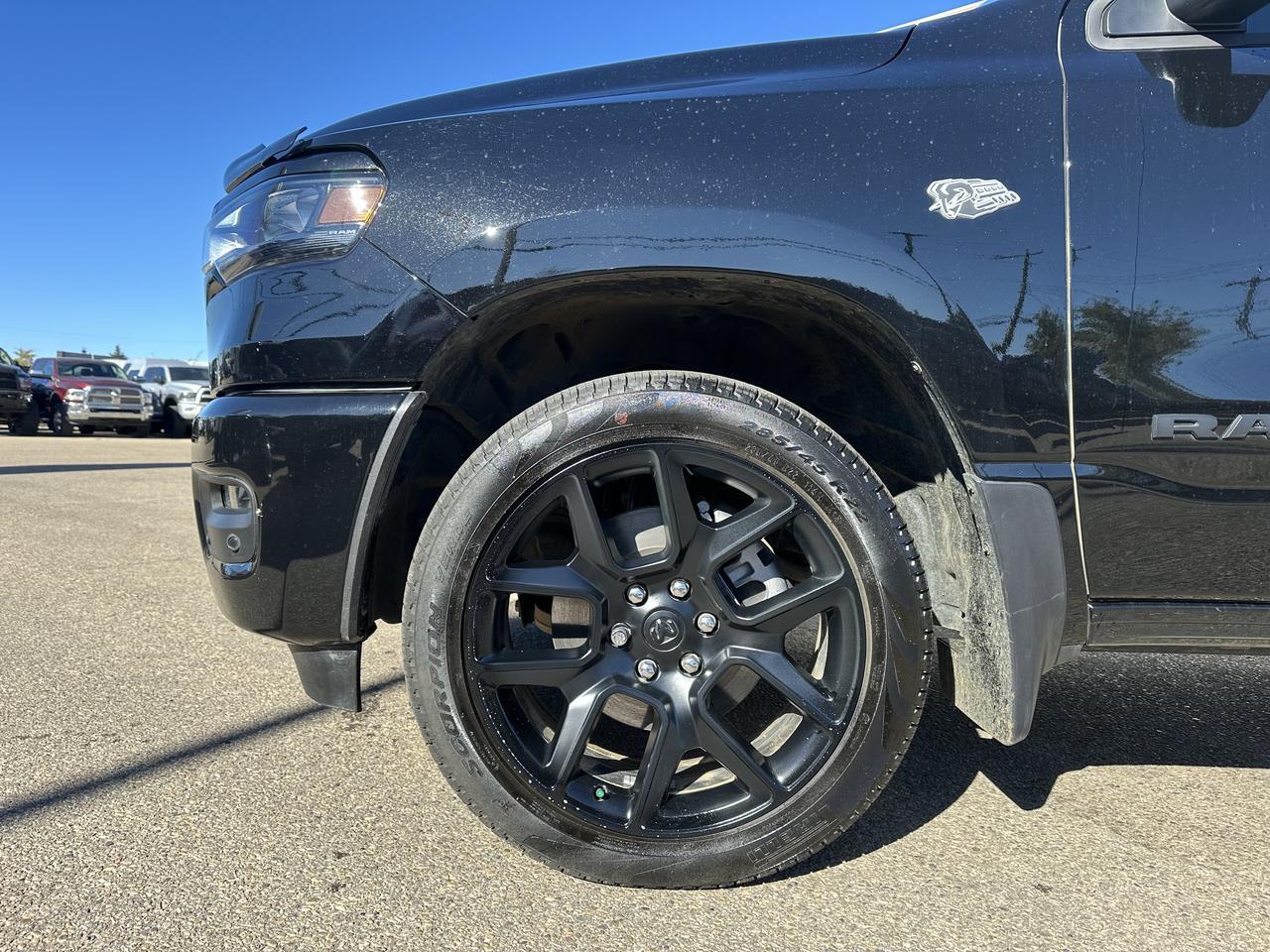 2026 Ram 1500 Sport | Night Edition | Pano Roof | 22" Wheels | 12" Screen | Alpine Audio | Heated Seats & Wheel Redwater AB