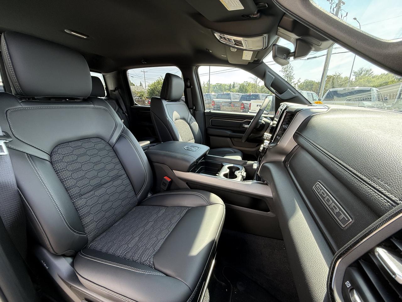 2026 Ram 1500 Sport Crew Cab 4x4 | 3L Hurricane | 12IN Display | Heated Vented Seats | Remote Start | Backup Cam Redwater AB