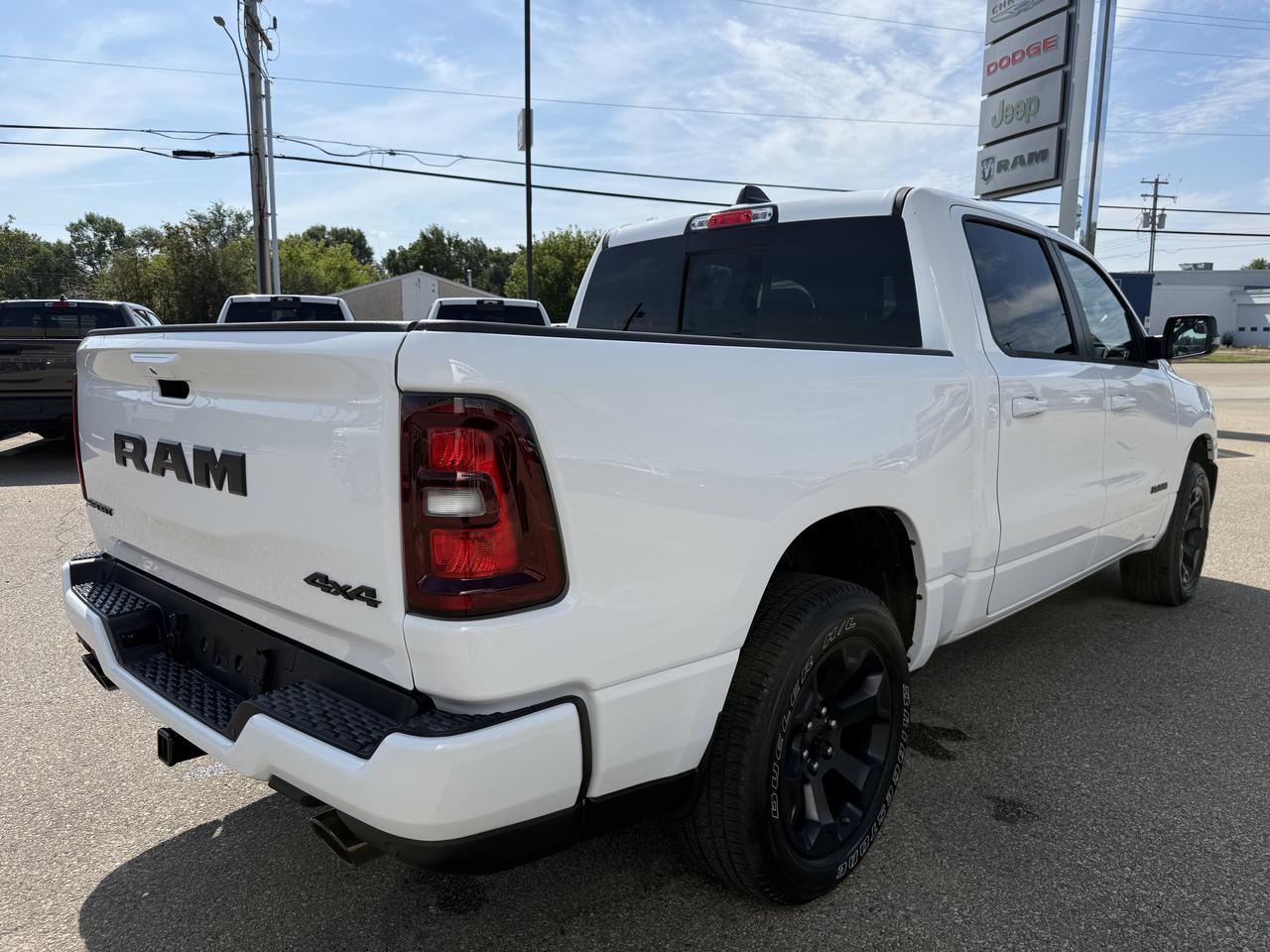 2026 Ram 1500 Sport Crew Cab 4x4 | 3L Hurricane | 12IN Display | Heated Vented Seats | Remote Start | Backup Cam Redwater AB