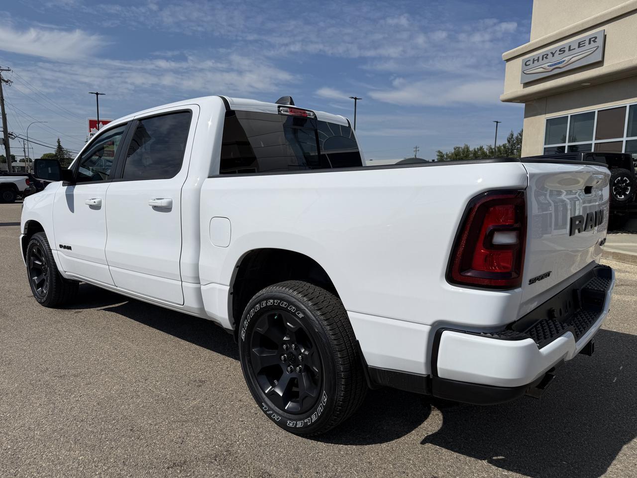 2026 Ram 1500 Sport Crew Cab 4x4 | 3L Hurricane | 12IN Display | Heated Vented Seats | Remote Start | Backup Cam Redwater AB