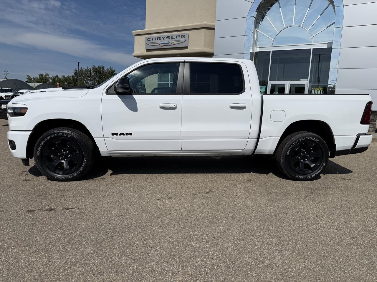 2026 Ram 1500 Sport Crew Cab 4x4 | 3L Hurricane | 12IN Display | Heated Vented Seats | Remote Start | Backup Cam Redwater AB