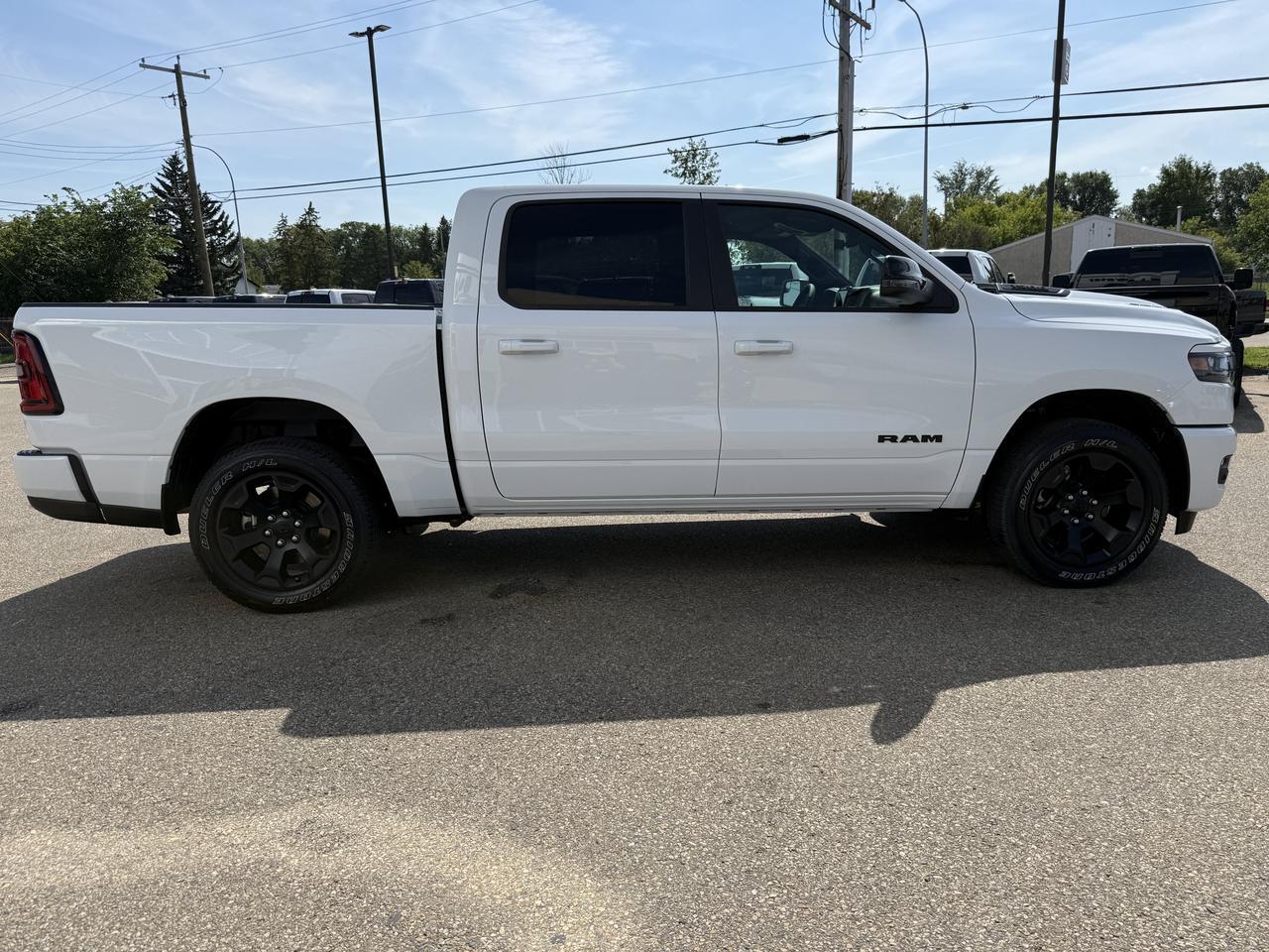 2026 Ram 1500 Sport Crew Cab 4x4 | 3L Hurricane | 12IN Display | Heated Vented Seats | Remote Start | Backup Cam Redwater AB
