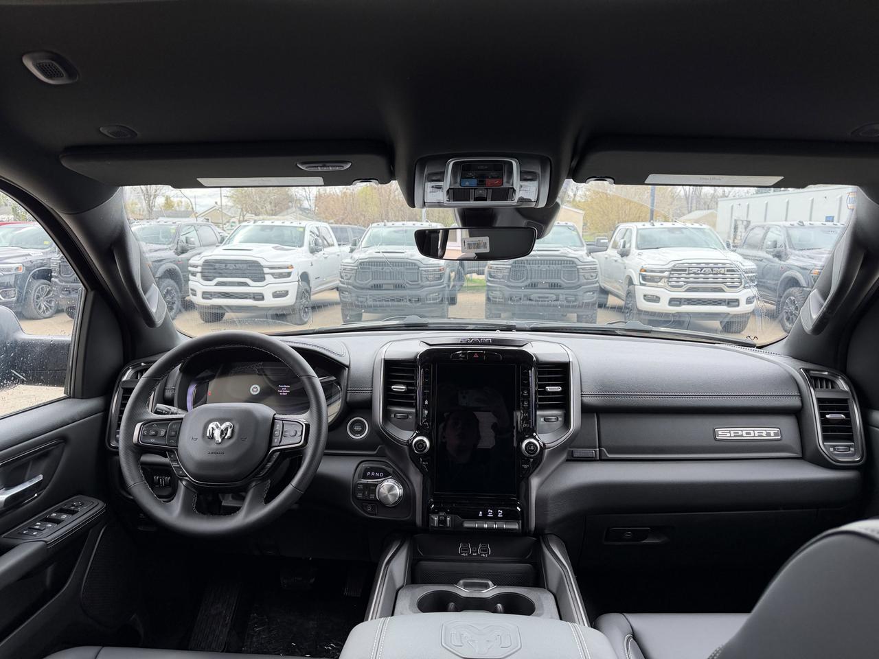 2026 Ram 1500 Sport Crew Cab 4x4 | 3L Hurricane | 12IN Display | NAV | Heated Seats | Remote Start | 20IN Wheels Redwater AB