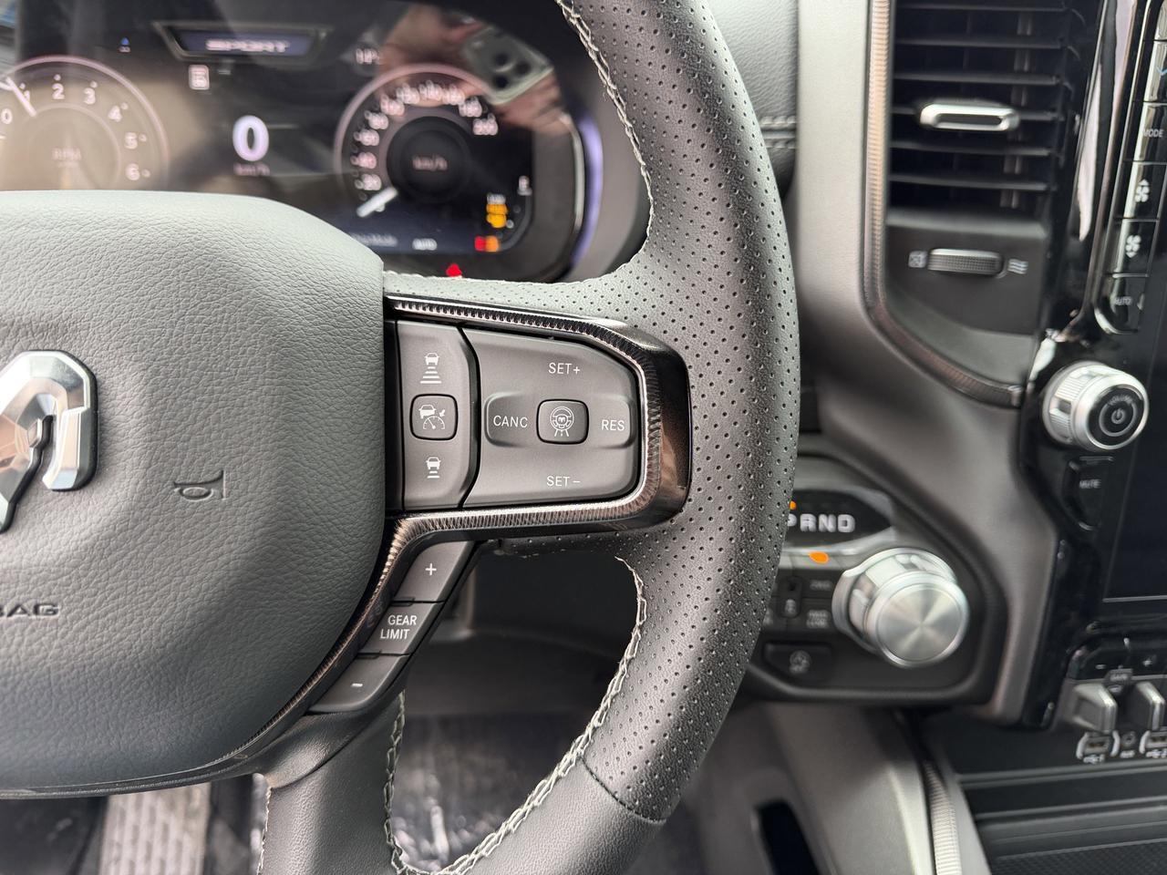 2026 Ram 1500 Sport Crew Cab 4x4 | 3L Hurricane | 12IN Display | NAV | Heated Seats | Remote Start | 20IN Wheels Redwater AB