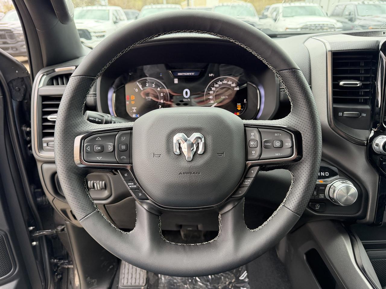 2026 Ram 1500 Sport Crew Cab 4x4 | 3L Hurricane | 12IN Display | NAV | Heated Seats | Remote Start | 20IN Wheels Redwater AB