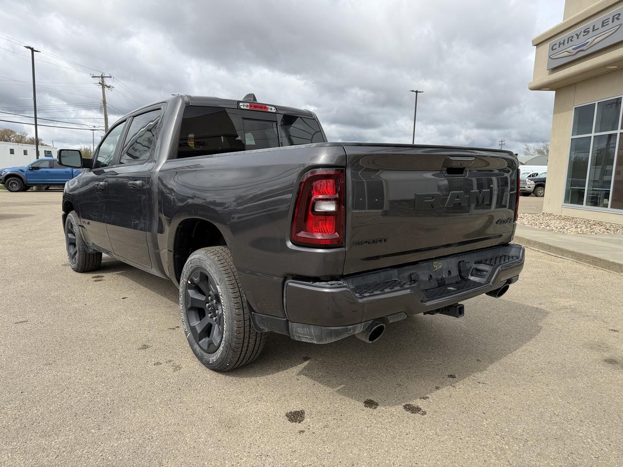 2026 Ram 1500 Sport Crew Cab 4x4 | 3L Hurricane | 12IN Display | NAV | Heated Seats | Remote Start | 20IN Wheels Redwater AB